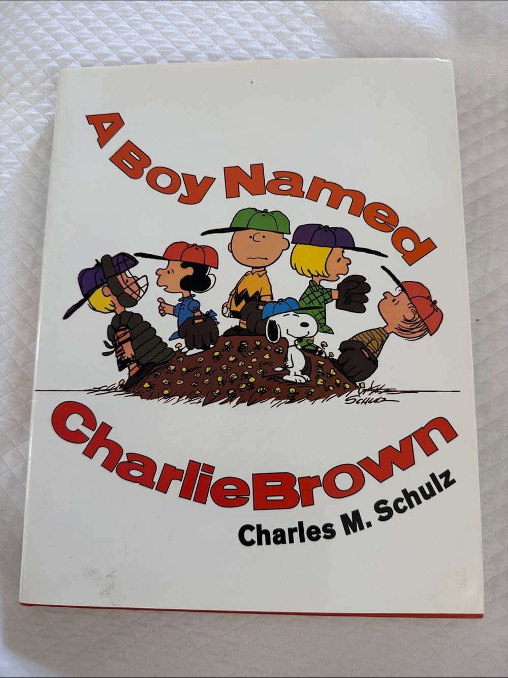 Peanuts "A Boy Named Charlie Brown" Hardcover - Like New